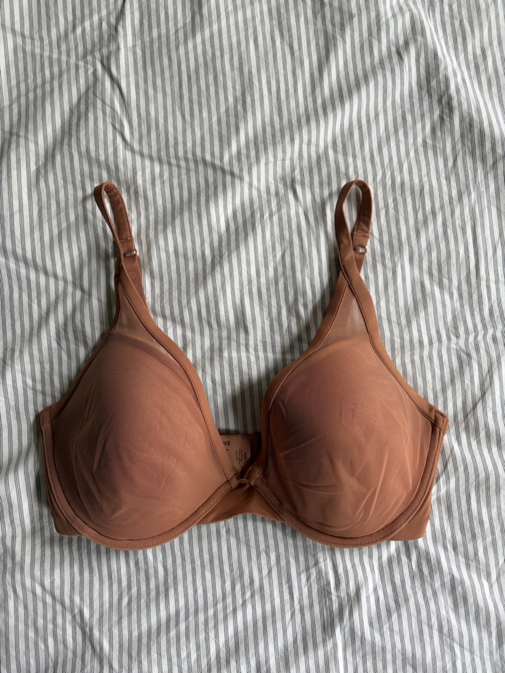ThirdLove 24/7 Classic Contour Plunge Bra in Rust